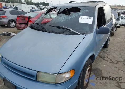 1993 Nissan Quest Gxe/Xe z USA, uszkodzony, nr VIN 4N2DN11W8PD806924